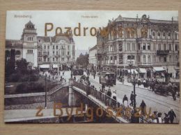 Bromberg / Bydgoszcz 1915 Year / Tramway / Bridge /  Reproduction - Westpreussen