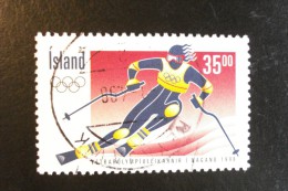 Islande - Année 1998 - Ski Alpin - Y.T. 835  - Oblitéré - Used - Gestempeld. - Oblitérés