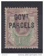 GB 1887 1.5d Government Parcels Unused - Servizio