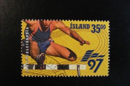 Islande - Année 1997 - Course De Haies - Y.T. 823  - Oblitéré - Used - Gestempeld. - Oblitérés