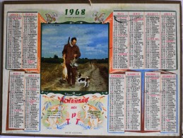 CALENDRIER ANNEE 1968 - Bouches-du-Rhône - Série N° 2 Calendrier Oller Imprimeur Bon état - Formato Grande : 1961-70