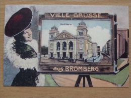 Bromberg / Bydgoszcz 1907 Year / Theater / Reproduction - Westpreussen