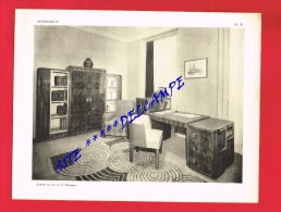 ART - DECORATION - SALON 1929 - CABINET DE TRAVAIL - P. MONTAGNAC - Autres Plans