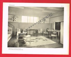 ART - DECORATION - SALON 1929 - INTÉRIEUR D'UNE PENICHE DE PLAISANCE- Mme LUCIE LE SON éditée Par L'ART DU BOIS - Autres Plans