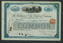 The Baltimore And Ohio Railroad Company - Ferrocarril & Tranvías