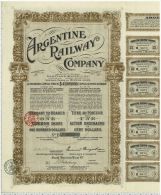 Argentine Railway Company - Chemin De Fer & Tramway