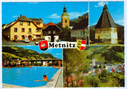 AK Kärnten 9363 Metnitz Schwimmbad Freibad Österreich Ansichtskarte Carinthia - St. Veit An Der Glan