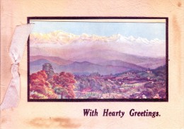 VERY OLD & VINTAGE GREETINGS CARD - CHRISTMAS AND NEW YEAR GREETINGS - PRINTED IN GREAT BRITAIN - Other & Unclassified