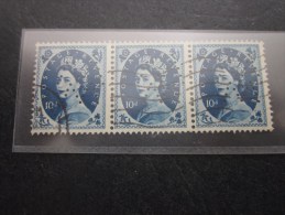 3 Timbres: UK  England Royaume Uni Great Gritain  Perforé Perforés Perfin Perfins Stamp Perforated PERFORE  >Trés Bie - Gezähnt (perforiert)