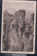 Basteibrücke Mit Lilienstein - Sächsische Schweiz - Bastei (sächs. Schweiz)