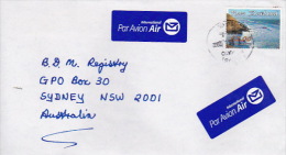 New Zealand 2002  Papanui Point On Cover Sent To Australia - Cartas & Documentos