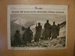 Austro- Hungarian Army - Musicians Musiker Tirol Tiroler Berge  -  WWI-grande Guerre 1916-18 -   W58 - Autres & Non Classés