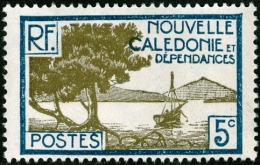 NUOVA CALEDONIA, NEW CALEDONIA, FRENCH TERRITORY, 1928-1940, FRANCOBOLLO NUOVO (MNG), Mi 139, Scott 139, YT 142 - Ungebraucht