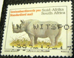 South Africa 1993 Endangered Animals Diceros Bicornis 45c - Used - Gebruikt