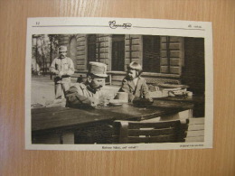 Hungarian Soldier With A Little Girl - WWI-grande Guerre 1914-18 - Print   W93 - Autres & Non Classés