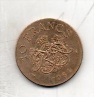 Monaco. 10 Francs 1981. - 1960-2001 Neue Francs