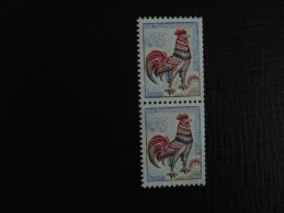 Coq De Decaris  N° 1331b Côte : 80 Euros  Roulette - Coil Stamps