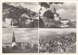 CPA RADEBEUL- HOUSES, CHURCH, PANORAMA - Radebeul