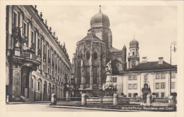 CPA PASSAU- CHURCH, FOUNTAIN - Passau