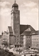 CPA BERLIN- NEUKOLLNH CITY HALL, TRAM, TRAMWAY, BUSS - Neukölln