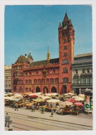 SUISSE - BALE - Hôtel De Ville Et Place Du Marché - 2 Scans - - Autres & Non Classés