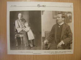 Austro-Hungary Emperor Franz Josef With His Grandson Ottó - Makó Szabó Rudolf - WWI-grande Guerre 1914-18 - Print   W121 - Autres & Non Classés