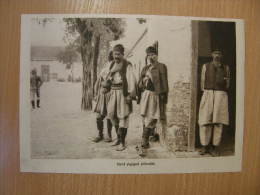 Serbia -serbian Prisoners - POW Camp  - WWI-grande Guerre 1914-18 - Print   W122 - Autres & Non Classés