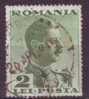 Romania, 1934 - 2L King Carol II - Usato° Nr.437 - Usado