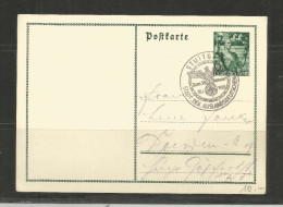 TOP!! DEUTSCHES REICH * GANZSACHE MIT SONDERSTEMPEL STADT DER AUSLANDSDEUTSCHEN * 1938 ** ! - Frankeermachines (EMA)