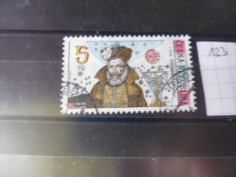 TIMBRE OBLITERE DE TCHEQUIE   YVERT N°123 - Used Stamps