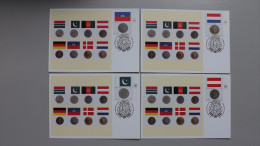 UNO-Wien 477/84 TAB Maximumkarte MK/MC, ESST, Flaggen Und Münzen Der Mitgliedsstaaten - Maximum Cards