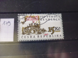 TIMBRE OBLITERE DE TCHEQUIE   YVERT N°179 - Used Stamps