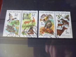 TIMBRE OBLITERE DE TCHEQUIE   YVERT N°256.259 - Used Stamps