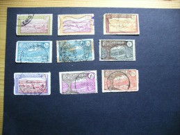 République Française Cameroun 9 Timbres (°) Dentelure ! - Gebraucht