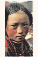 China - A Tibetan Girl - A - Tibet