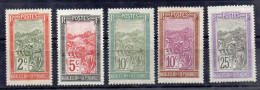 MADAGASCAR N°95 - 131 - 132 - 133 - 134  Neufs Charniere Gomme Altérée - Unused Stamps