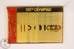 Mexico 1968, XIX Olympiad - Olympic Games - Coca Cola Pin Badge #PLS - Coca-Cola