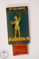 Los Angeles California 1932, X Olympiad - Olympic Games - Coca Cola Pin Badge #PLS - Coca-Cola