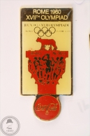 Roma/ Rome 1960, XVIIIth Olympiad - Olympic Games - Coca Cola Pin Badge #PLS - Coca-Cola