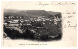 Delcampe - 88 BRUYERES - Vue Générale Prise De L'avion - Bruyeres
