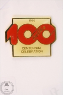 Vintage/ Retro Coca Cola Coke Advertising 1986, 100 Centenal Celebration - Wilson Marketing 1985 - Pin Badge #PLS - Coca-Cola