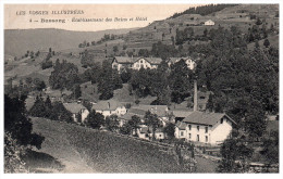 Delcampe - 88 BUSSANG - établissement Des Bains Et Hotel - Bussang
