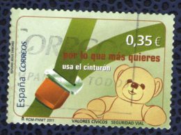 Espagne 2011 Oblitéré Used Stamp Usa El Cinturon POR LO QUE MAS QUIERES WNS N° 030.11 - Oblitérés