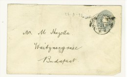 Storia Postale - GRAN BRETAGNA - ANNO 1893 - DA LONDRA PER BUDAPEST - FROM LONDON TO BUDAPEST - POSTAL STATIONERY - Interi Postali