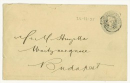 Storia Postale - GRAN BRETAGNA - ANNO 1895 - DA LONDRA PER BUDAPEST - FROM LONDON TO BUDAPEST - POSTAL STATIONERY - Material Postal