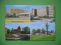 Neubrandenburg / 4-Bild-Karte        (D-H-D-MVP06) - Neubrandenburg