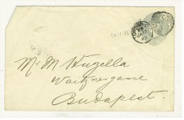 Storia Postale - GRAN BRETAGNA - ANNO 1893 - DA LONDRA PER BUDAPEST - FROM LONDON TO BUDAPEST - POSTAL STATIONERY - Postwaardestukken