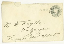 Storia Postale - GRAN BRETAGNA - ANNO 1892 - DA LONDRA PER BUDAPEST - FROM LONDON TO BUDAPEST - POSTAL STATIONERY - Interi Postali