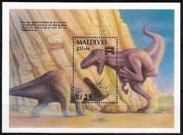 MALDIVES, Prehistoire, Animaux Prehistoriques, (Yvert BF 263)  MNH, Neuf Sans Charniere - Vor- U. Frühgeschichte