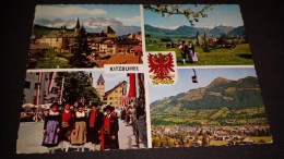 C-5185 CARTOLINA KITBUHEL - VARIE VEDUTE - FUNIVIA CABINOVIA FOLKLORE PANORAMA - Kitzbühel